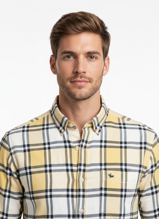 Chek Whitout pocket shirts