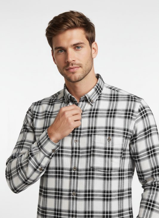 Chek Whitout pocket shirts